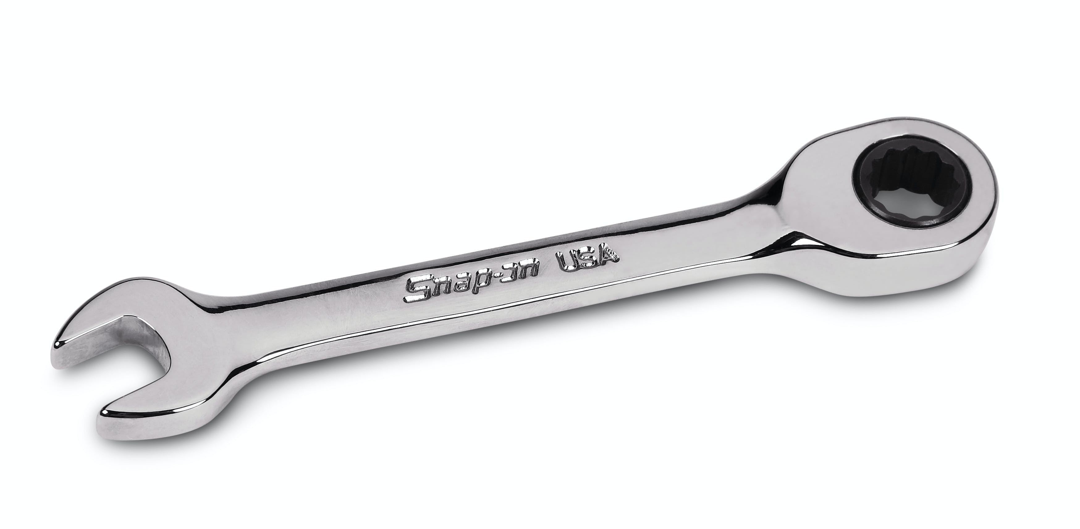 7 mm 12-Point Metric Flank Drive® 0° Offset Short Ratcheting Combination Wrench | OXKRM7 7 mm 12-Point Metric Flank Drive® 0° Offset Short Ratcheting Combination Wrench | OXKRM7